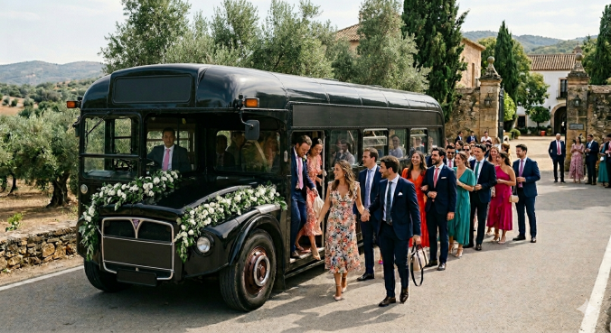 autobuses para bodas